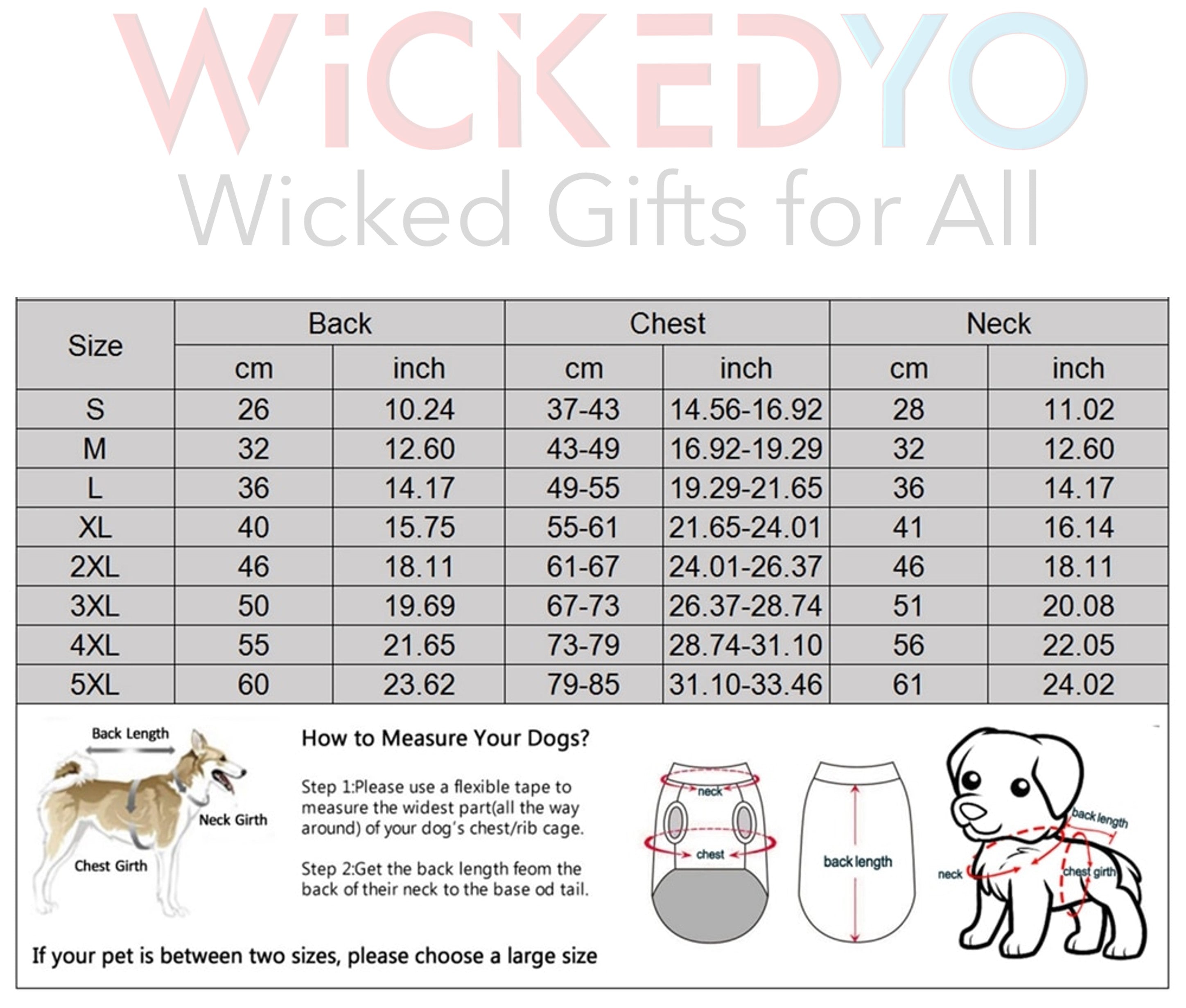 Winter Coat for Dogs. Warm Jacket for your Pet Dog. Waterproof Vest For Small Dogs. WickedYo.